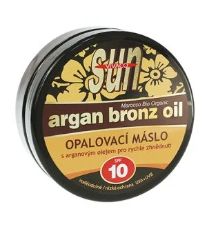 Vivaco SUN Argan Bronz Oil manteca bronceadora con aceite de argán bio SPF 10