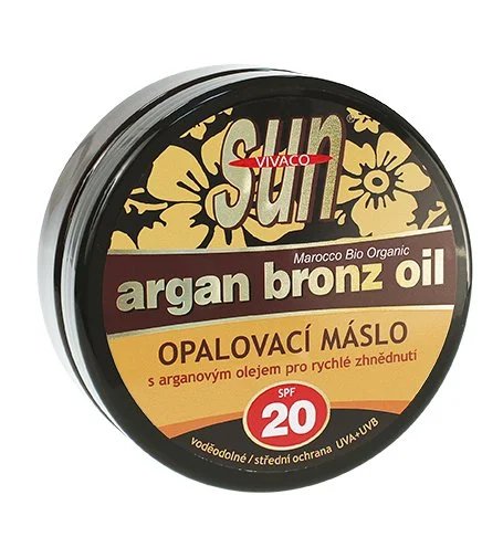 SUN Argan Bronz Oil manteca solar con aceite de argán bio SPF 20 200 ml