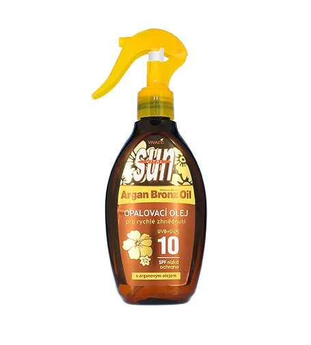 SUN Argan Oil aceite bronceador con aceite de argán SPF 10 200 ml