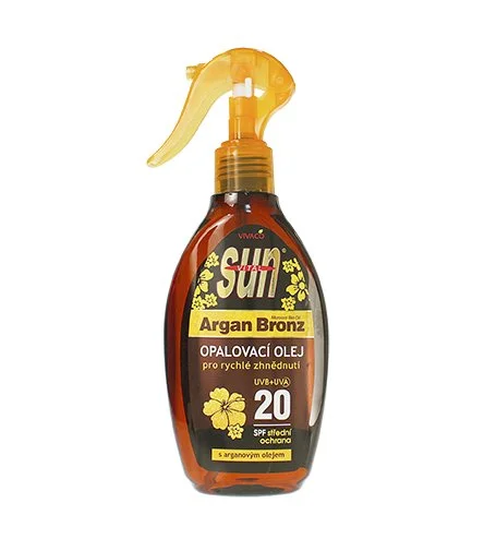 SUN Argan Oil aceite bronceador con aceite de argán SPF 20 200 ml