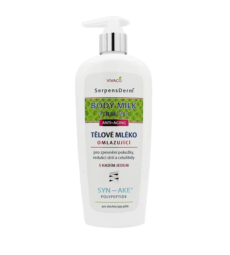 SerpensDerm leche corporal rejuvenecedora con veneno de serpiente 400 ml