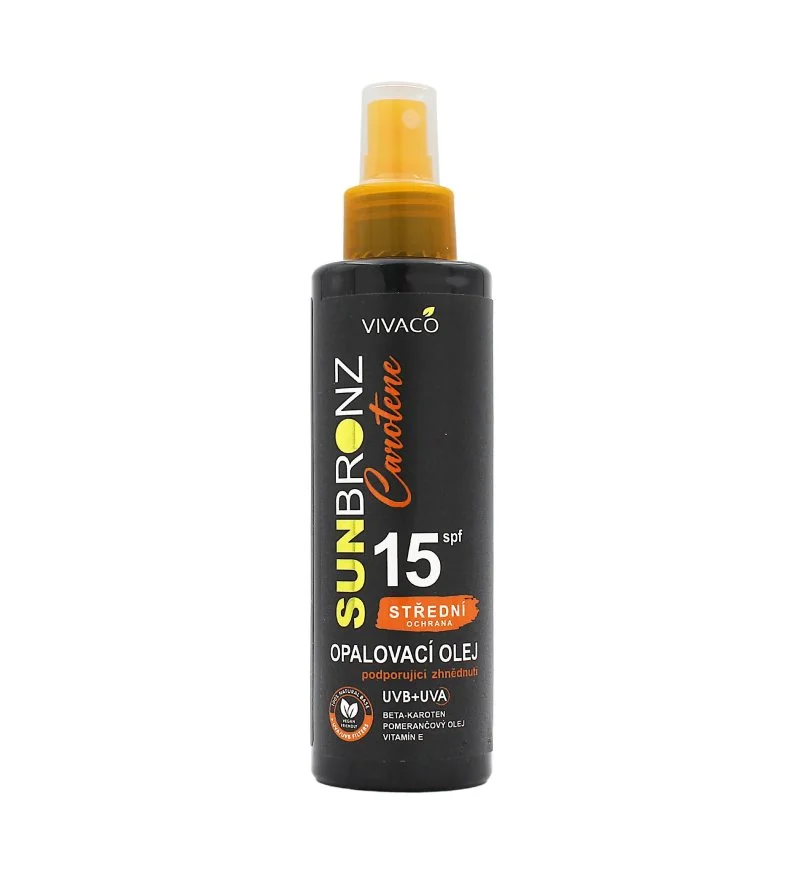 Sun Bronz Carotene aceite bronceador SPF 15 150 ml