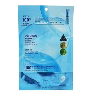 VT Cosmetics Hydrop Reedle Shot 100hL Mascarilla de 2 pasos hidratante bifásica con sérum de microagujas 33g+1,5g