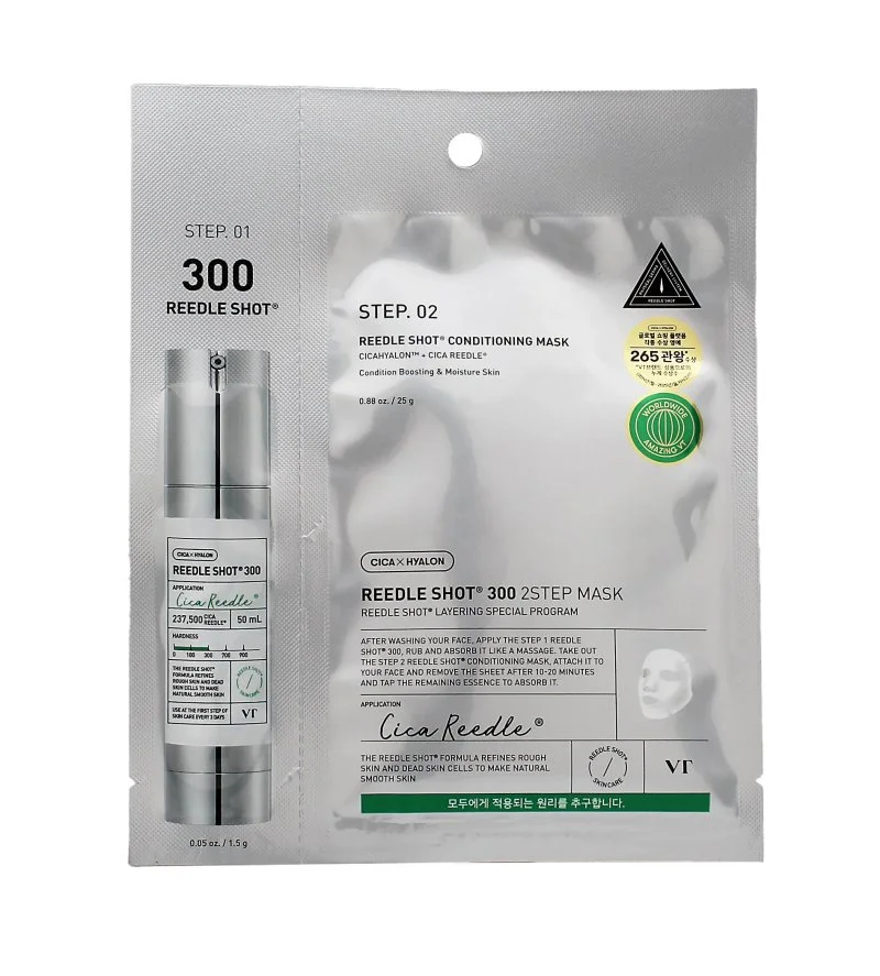 Reedle Shot 300 2 Step Mask mascarilla facial reafirmante de tejido 1,5+25 g