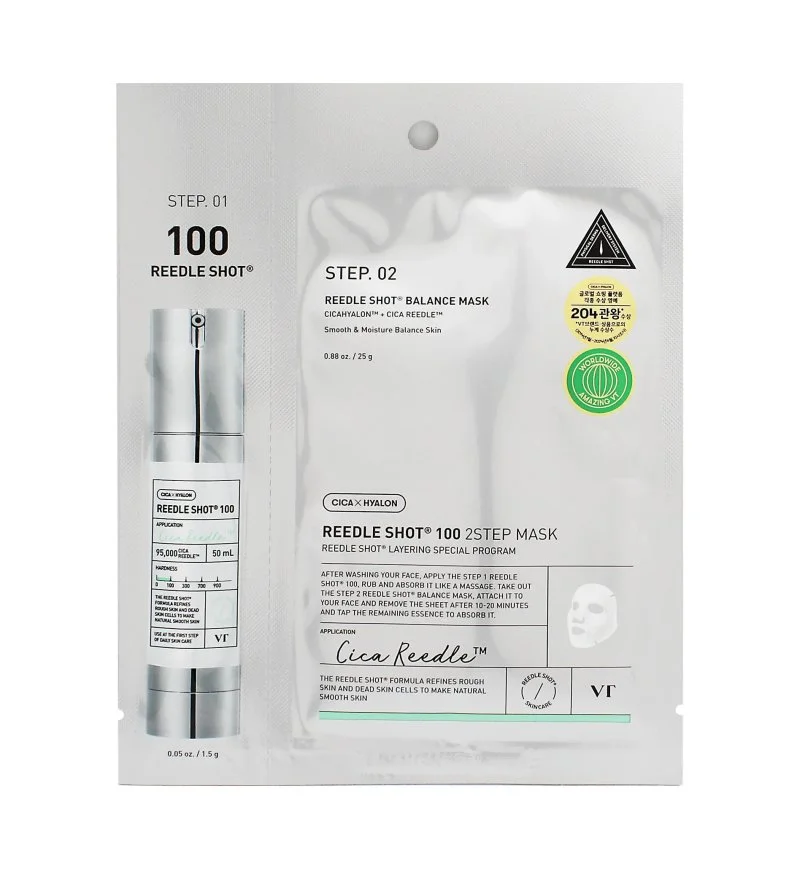 Reedle Shot 100 2 Step Mask mascarilla facial reafirmante de tejido 1,5+25 g