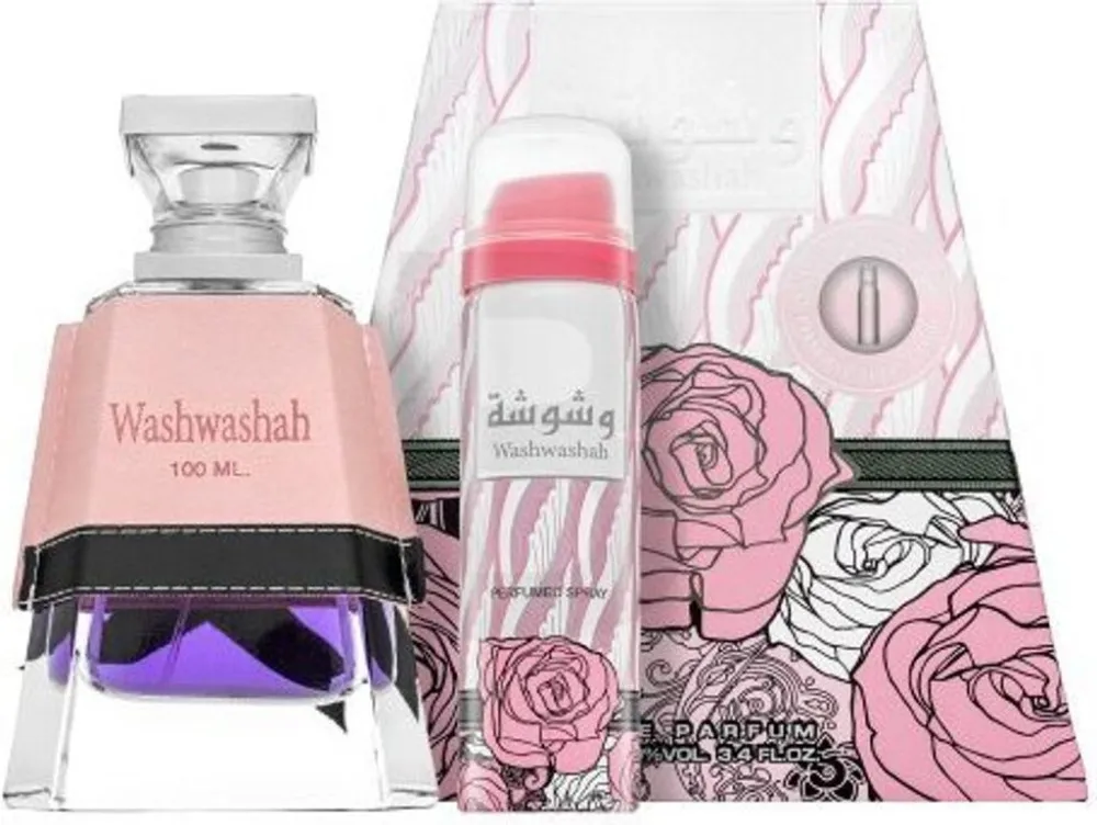 Washwashah agua de perfume para mujer 100 ml + desodorante en spray 75 ml