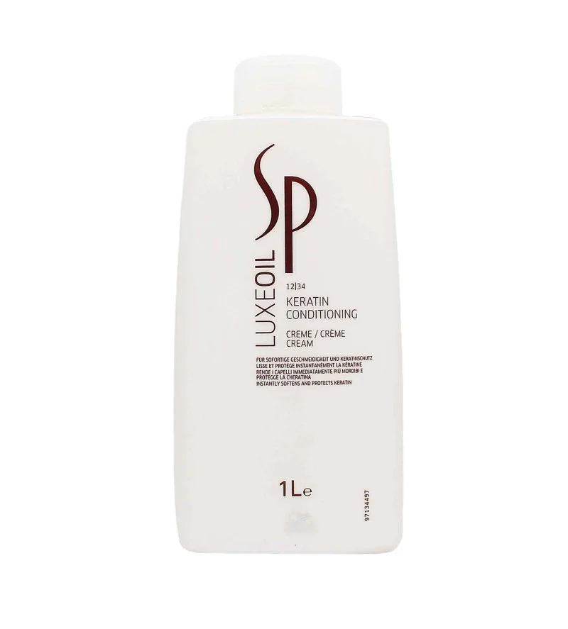 Professionals SP Luxeoil Keratin Conditioning Cream acondicionador con queratina para cabello dañado 1000 ml