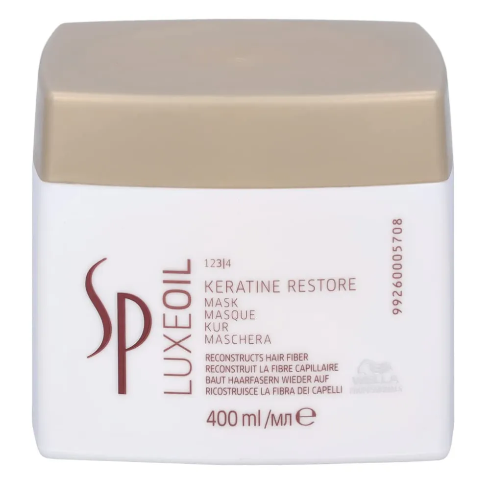 Professionals SP LuxeOil Keratin Restore Mask mascarilla nutritiva para el cabello 400 ml