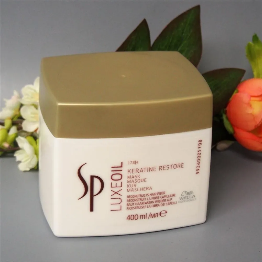Professionals SP LuxeOil Keratin Restore Mask mascarilla nutritiva para el cabello 400 ml