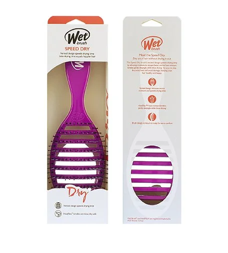 Speed Dry cepillo para el cabello Morado