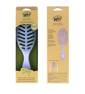 Wet Brush Go Green Speed Dry cepillo para el cabello Morado