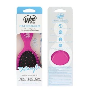 Wet Brush Mini Detangler cepillo para el cabello Rosa