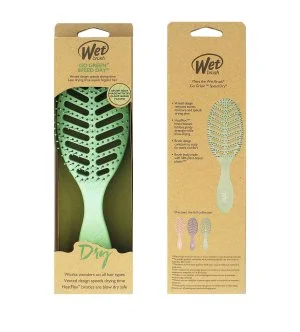 Wet Brush Go Green Speed Dry cepillo para el cabello verde