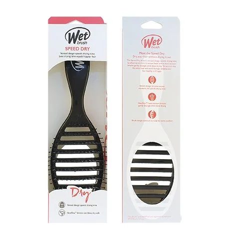 Speed Dry cepillo para el cabello Black