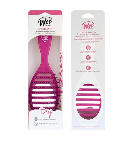Speed Dry cepillo para el cabello Pink