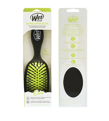 Shine Enhancer cepillo para el cabello Black