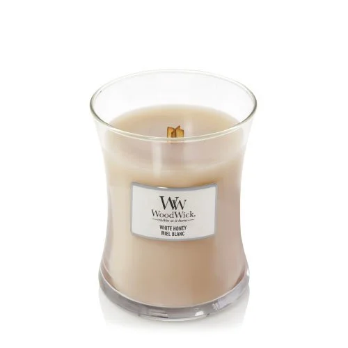 White Honey vela perfumada con mecha de madera 275 g
