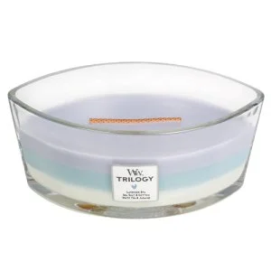 WoodWick Calming Retreat vela perfumada con mecha de madera 453,6 g