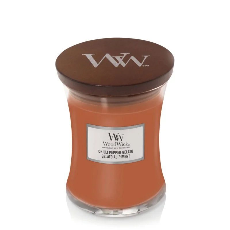 Chilli Pepper Gelato vela perfumada con mecha de madera 275 g