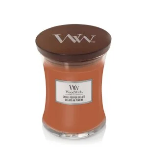 WoodWick Chilli Pepper Gelato vela perfumada con mecha de madera 275 g