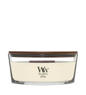 WoodWick Solar Haze vela perfumada con mecha de madera 453,6 g