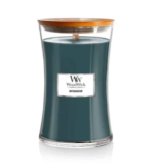 Vela aromática Woodwick Antiquarium con mecha de madera 609,5 g