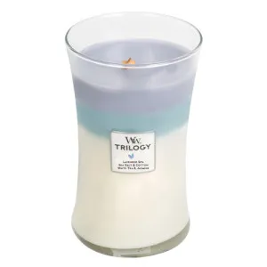 Vela aromática WoodWick Calming Retreat con mecha de madera para mujeres