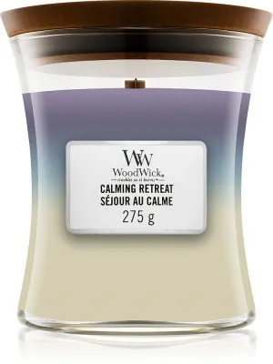 Vela aromática WoodWick Calming Retreat con mecha de madera 609,5 g