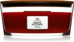 Vela aromática WoodWick Cinnamon Chai con mecha de madera 453,6 g