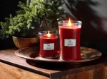 Vela aromática WoodWick Cinnamon Chai con mecha de madera 609,5 g
