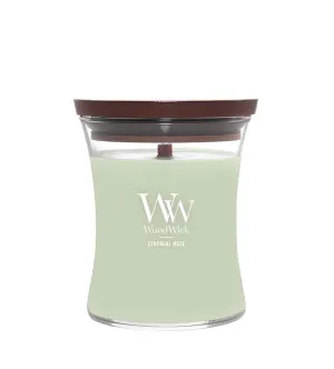 Vela perfumada WoodWick Ethereal Haze con mecha de madera 275 g