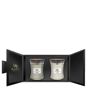 WoodWick Fireside, Linen set de regalo