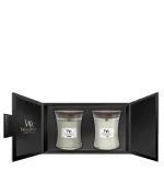 Fireside, Linen set de regalo WoodWick Fireside, Linen dárková sada