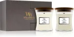 Fireside, Linen set de regalo WoodWick Fireside, Linen dárková sada