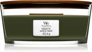 Vela perfumada WoodWick Frasier Fir con mecha de madera 453,6 g