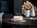 Magnolia Birch vela perfumada con mecha de madera 453,6 g