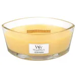 Vela aromática WoodWick Seaside Mimosa con mecha de madera 453,6 g
