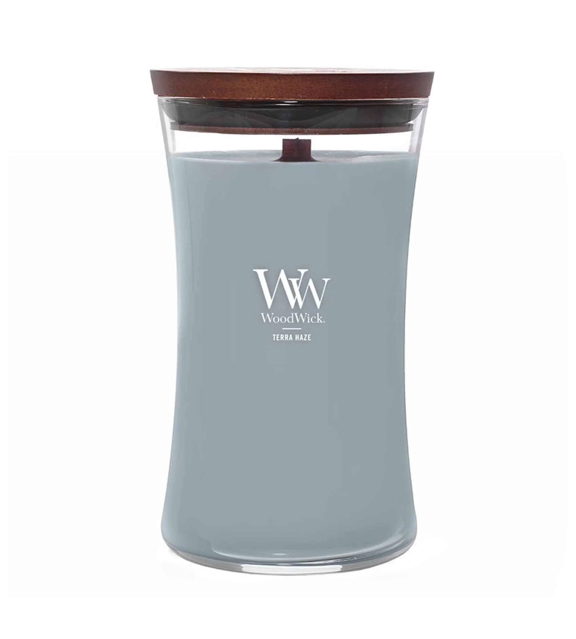 Terra Haze vela perfumada con mecha de madera 609,5 g