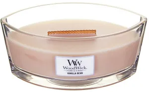 Vela perfumada WoodWick Vanilla Bean con mecha de madera 453,6 g