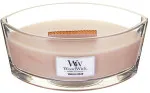 Vela perfumada WoodWick Vanilla Bean con mecha de madera 453,6 g