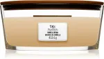 Vela perfumada WoodWick Vanilla Bean con mecha de madera 453,6 g
