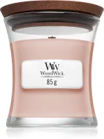 Vela aromática WoodWick Vanilla & Sea Salt con mecha de madera 609,5 g