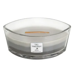 WoodWick Warm Woods vela perfumada con mecha de madera 453,6 g