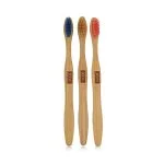 Oral Care Cepillo de dientes de bambú suave 3 uds
