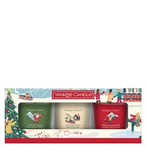 Yankee Candle Apres Ski vaso pequeño 3 x 142 g