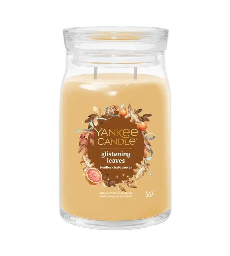 Glistening Leaves vela Signature grande 567 g