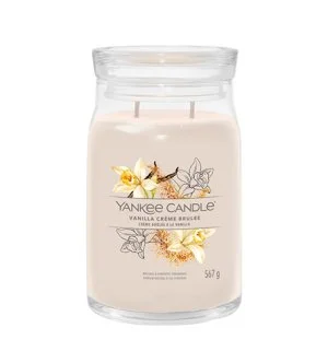 Yankee Candle Vanilla Creme Brulee vela Signature grande 567 g
