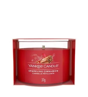 Yankee Candle Sparkling Cinnamon vela votiva en vaso 37 g