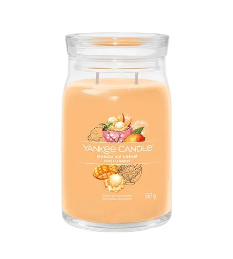 Signature Mango Ice Cream vela perfumada 567 g