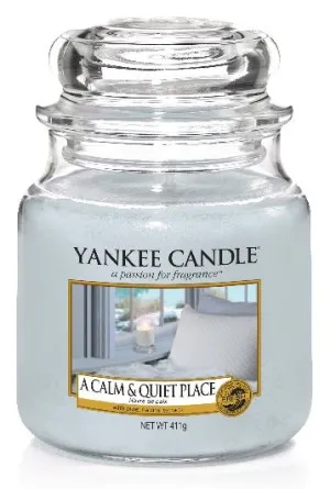 Yankee Candle A Calm & Quiet Place vela aromática 411 g